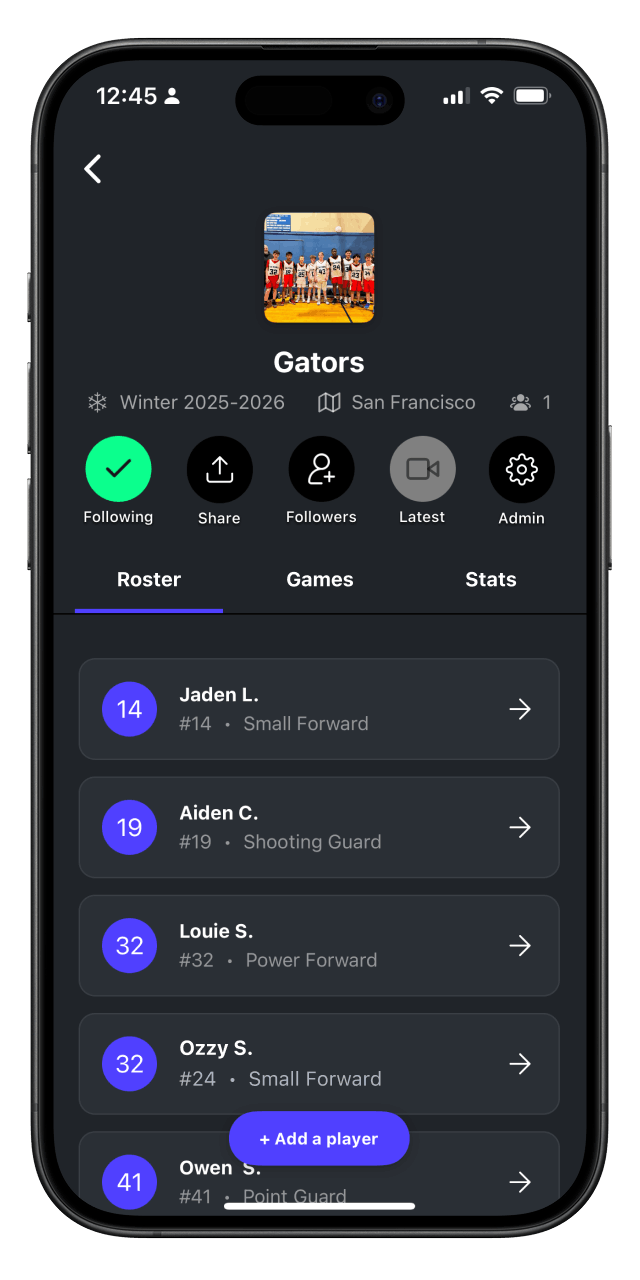 App screenshot