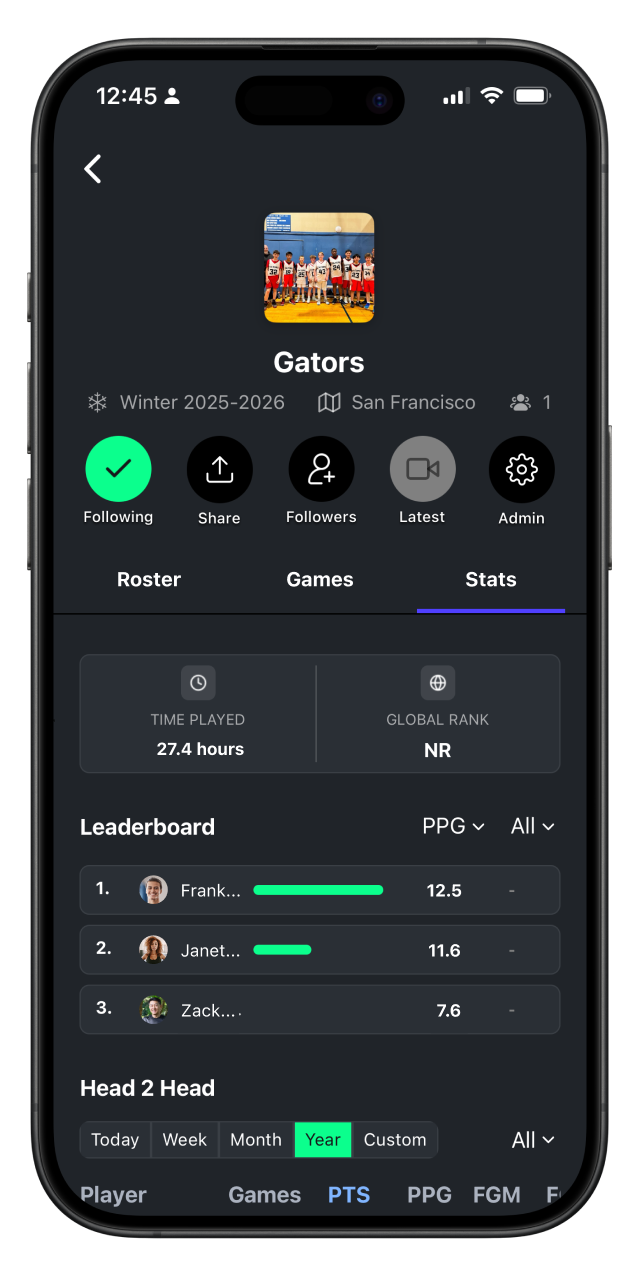 App screenshot